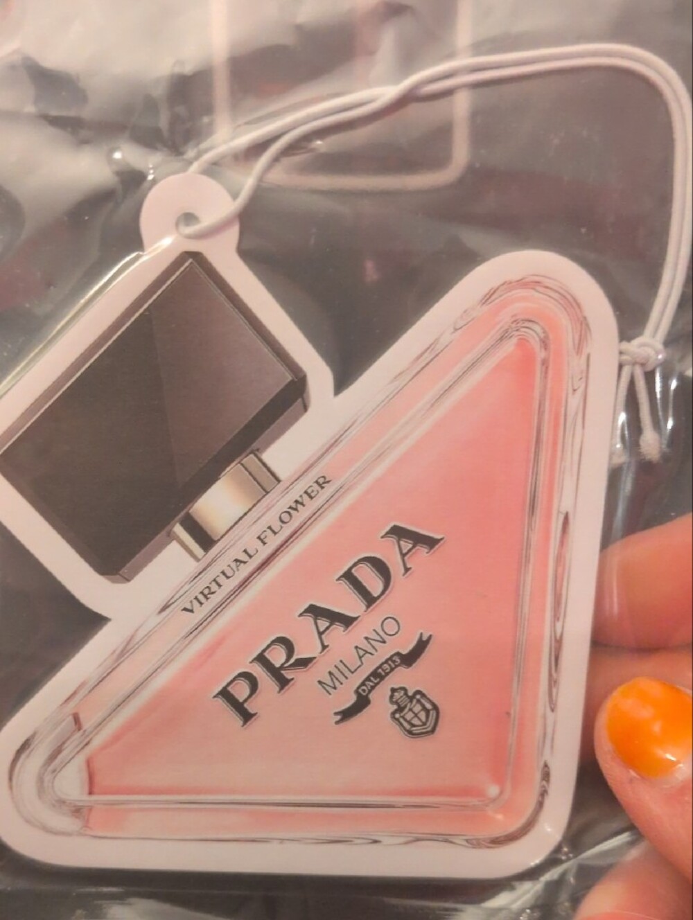 Assorted Perfume Bottle Hanging Air Fresheners - Pink, Brown, Cream - Picture 9 of 11
